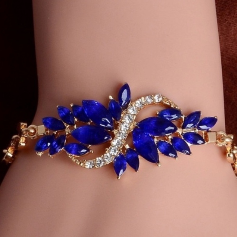 Crystal Peacock Bracelet
